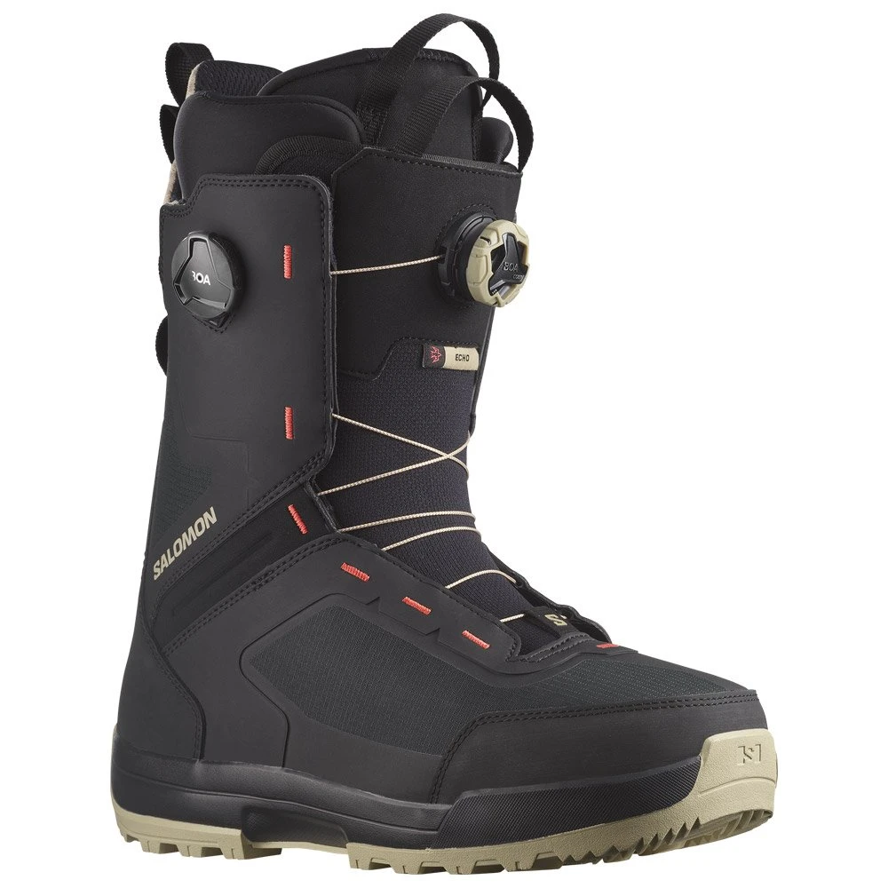 Stiefel Salomon Echo Dual Boa Black 3 Stiefel Salomon Echo Dual Boa Black
