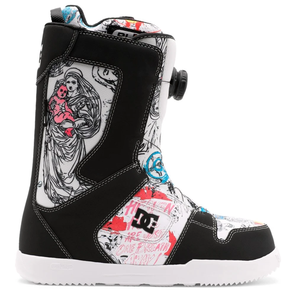 Stiefel DC AW Phase Boa White Black Print 4 Stiefel DC AW Phase Boa White Black Print – Bild 2