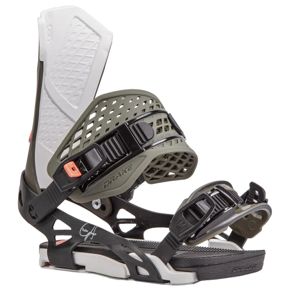 Snowboardbindung Drake Radar Green Forest White 4 Snowboardbindung Drake Radar Green Forest White – Bild 2