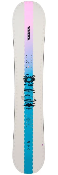 K2 Snowboard-Set Dreamsicle Design + Bdg