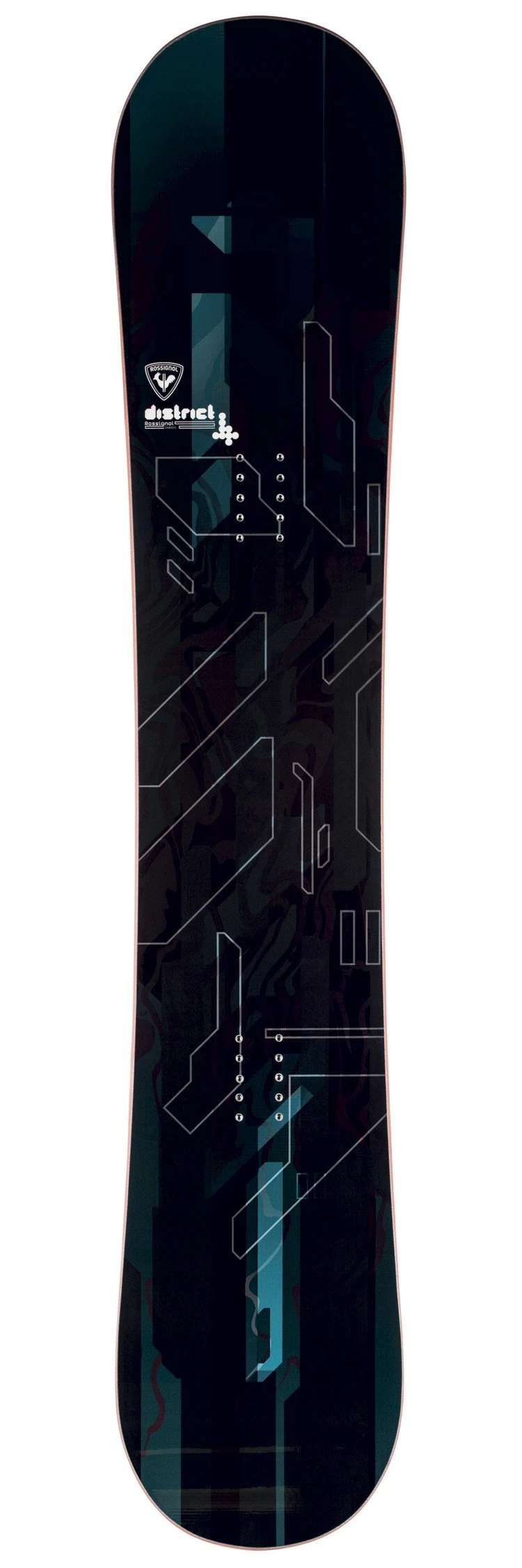 Snowboard Rossignol District Black 3 Snowboard Rossignol District Black