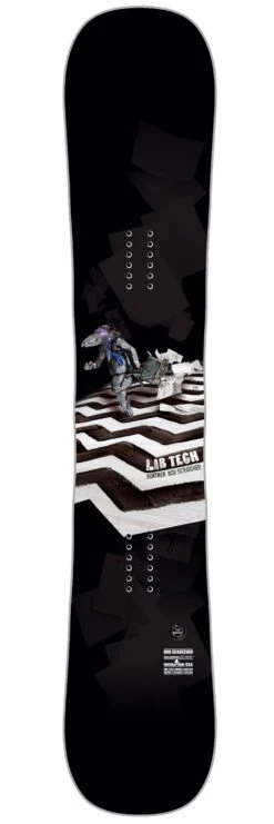 Titelseite 41 Lib Tech Snowboard-Set Box Scratcher + Bdg
