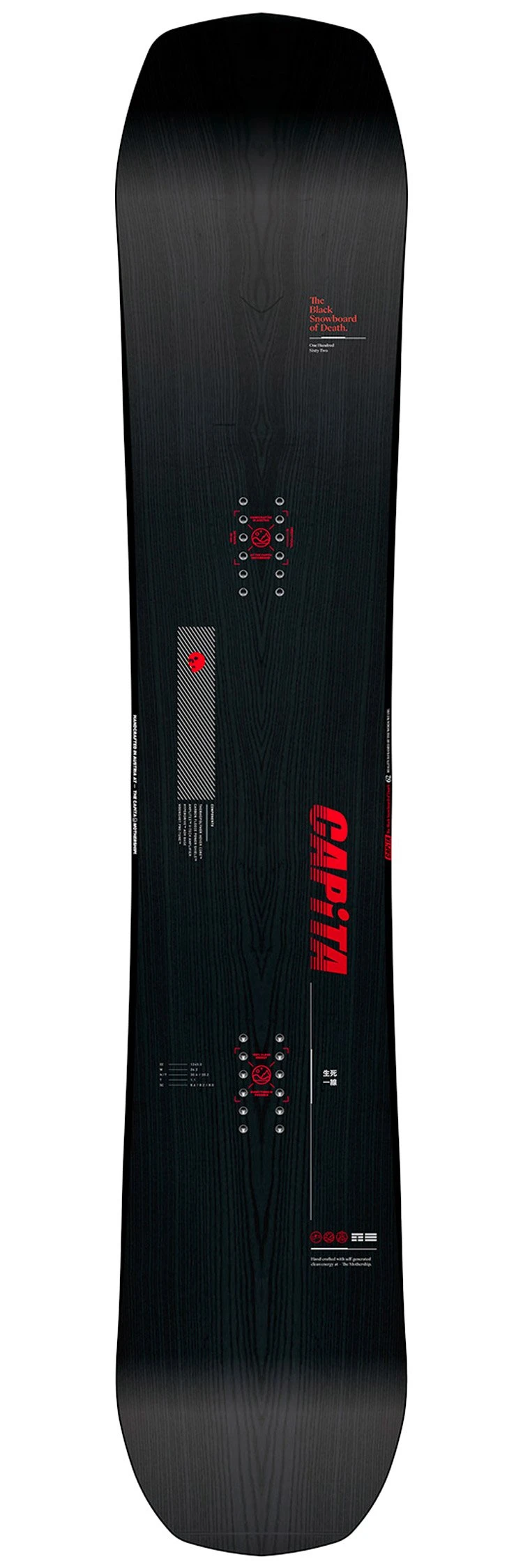 Capita Snowboard-Set The Black Snowboard Of Death + Bdg 7 Capita Snowboard-Set The Black Snowboard Of Death + Bdg – Bild 5