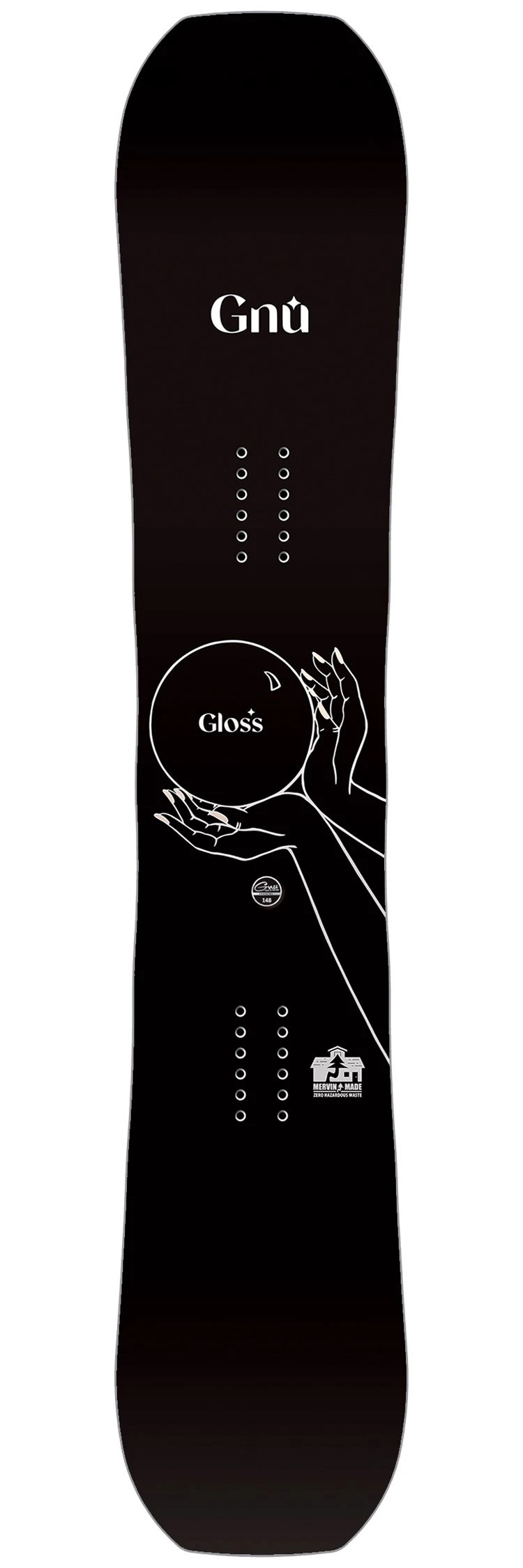 Snowboard Gnu Gloss 3 Snowboard Gnu Gloss
