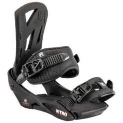 Snowboardbindung Nitro Staxx Black