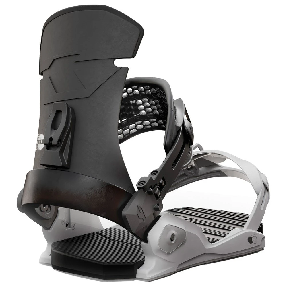 Snowboardbindung Drake Fifty Black White 5 Snowboardbindung Drake Fifty Black White – Bild 3