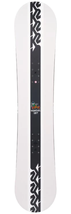 K2 Snowboard-Set Vandal Design + Bdg