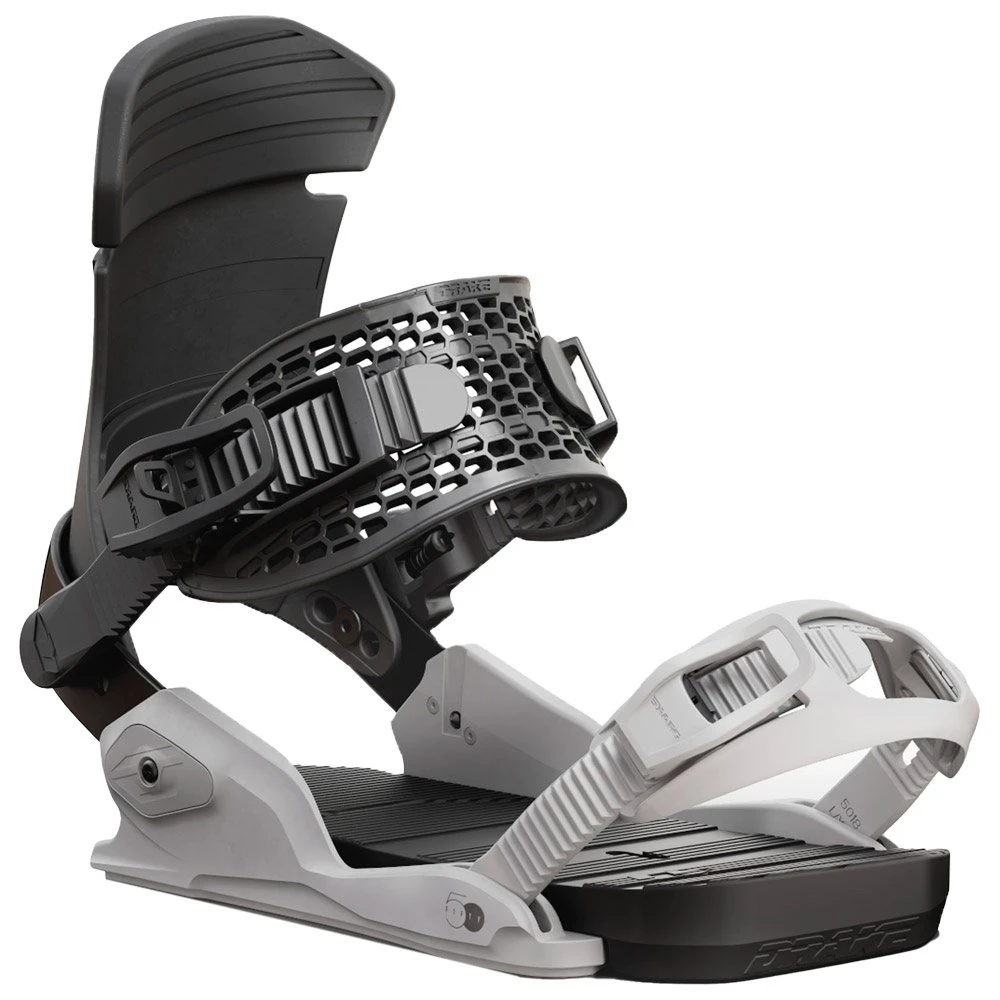 Snowboardbindung Drake Fifty Black White 6 Snowboardbindung Drake Fifty Black White – Bild 4