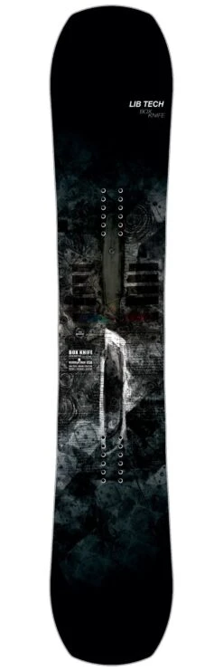 Lib Tech Snowboard-Set Box Knife + Bdg
