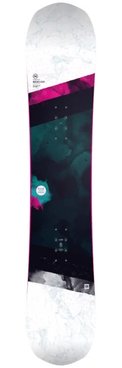 NIDECKER Snowboard-Set Micron Flake + Bdg