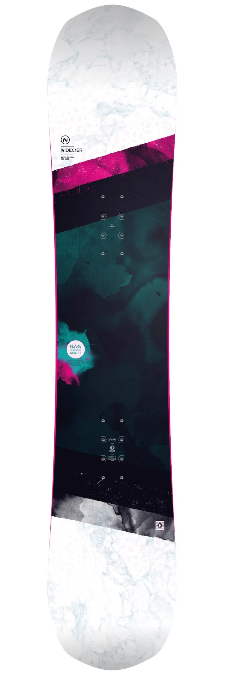 NIDECKER Snowboard-Set Micron Flake + Bdg 3 NIDECKER Snowboard-Set Micron Flake + Bdg