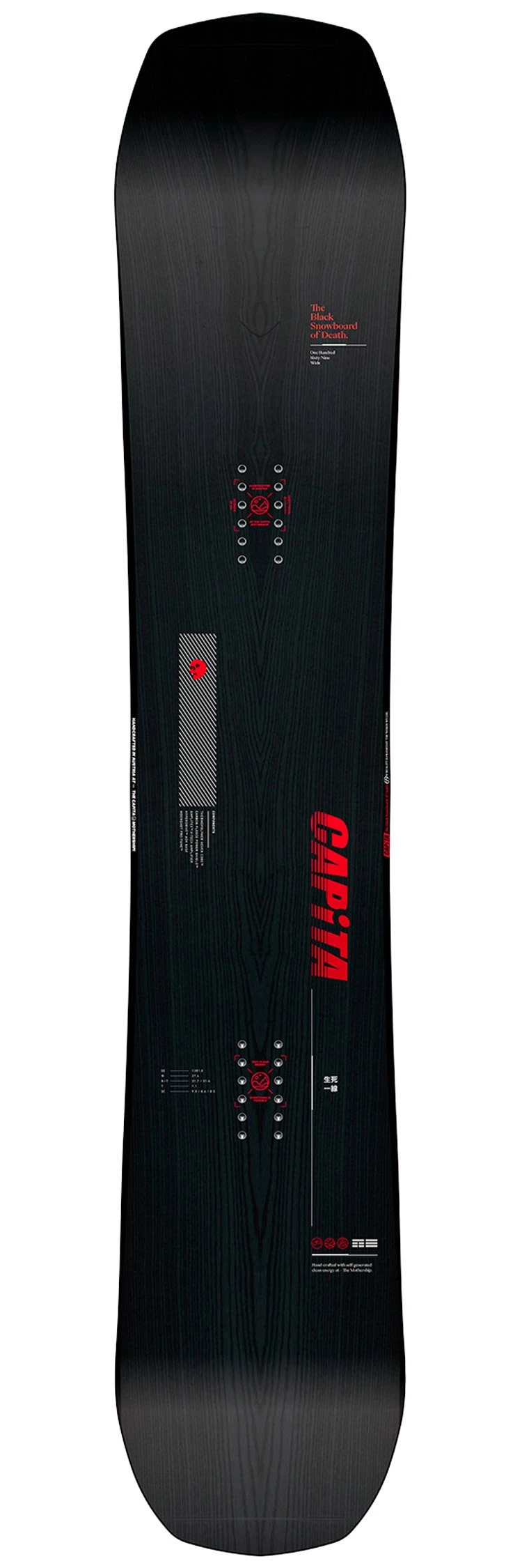 Capita Snowboard-Set The Black Snowboard Of Death + Bdg 15 Capita Snowboard-Set The Black Snowboard Of Death + Bdg – Bild 13