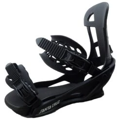 Snowboardbindung Santa Cruz Sender Black