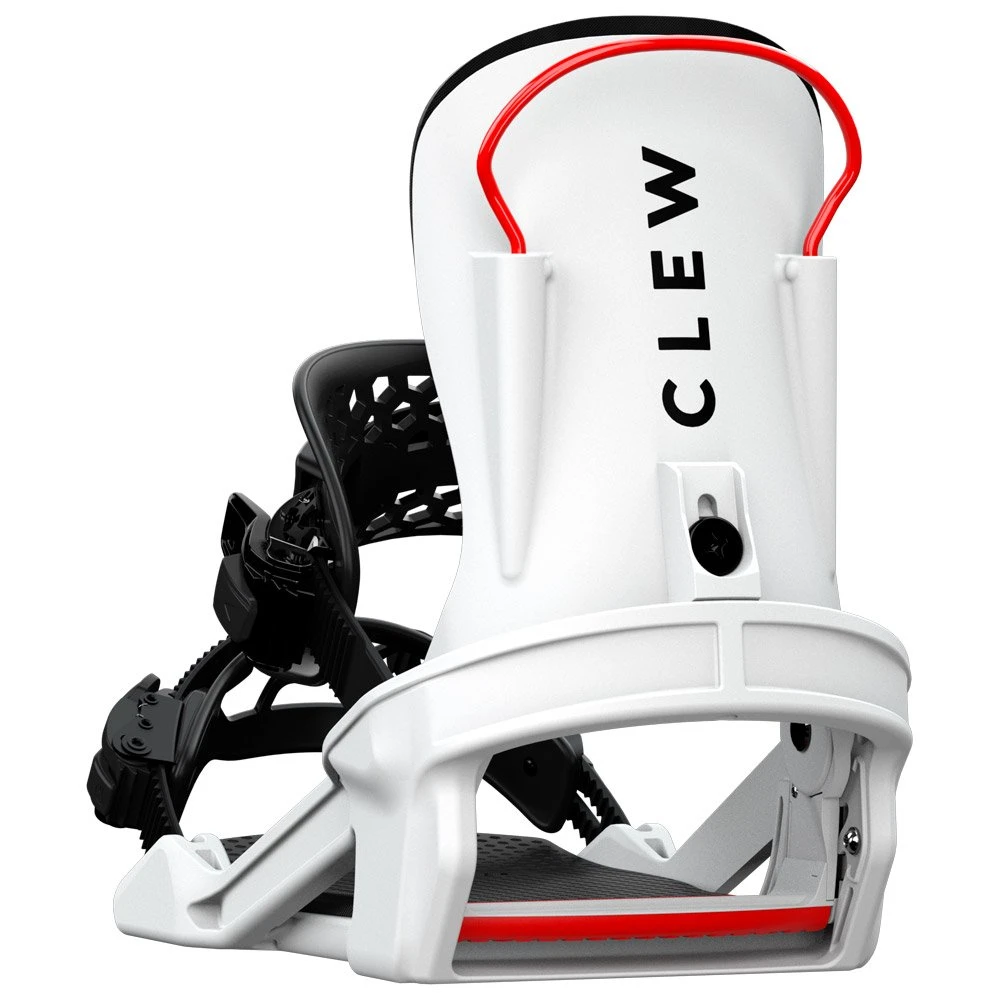 Snowboardbindung Clew Freedom 1.0 White 3 Snowboardbindung Clew Freedom 1.0 White