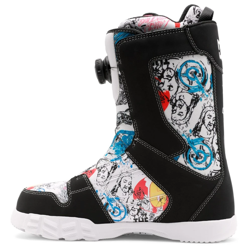 Stiefel DC AW Phase Boa White Black Print 6 Stiefel DC AW Phase Boa White Black Print – Bild 4