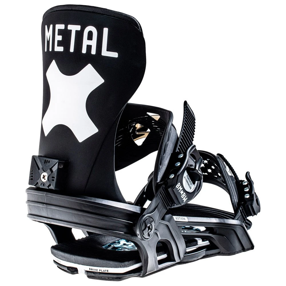 Snowboardbindung Bent Metal Axtion Black 3 Snowboardbindung Bent Metal Axtion Black