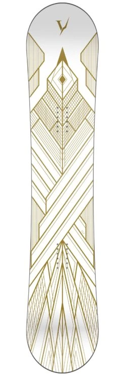 Snowboard-Set Aguila White + Bdg