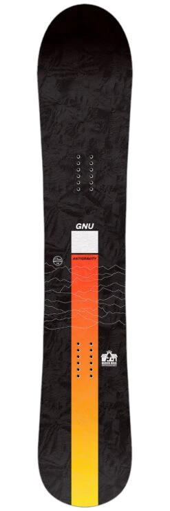 Gnu Snowboard-Set Antigravity + Bdg