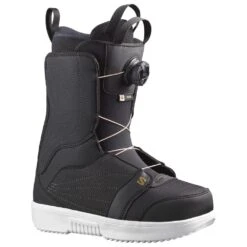 Stiefel Salomon Pearl Boa Black Gold