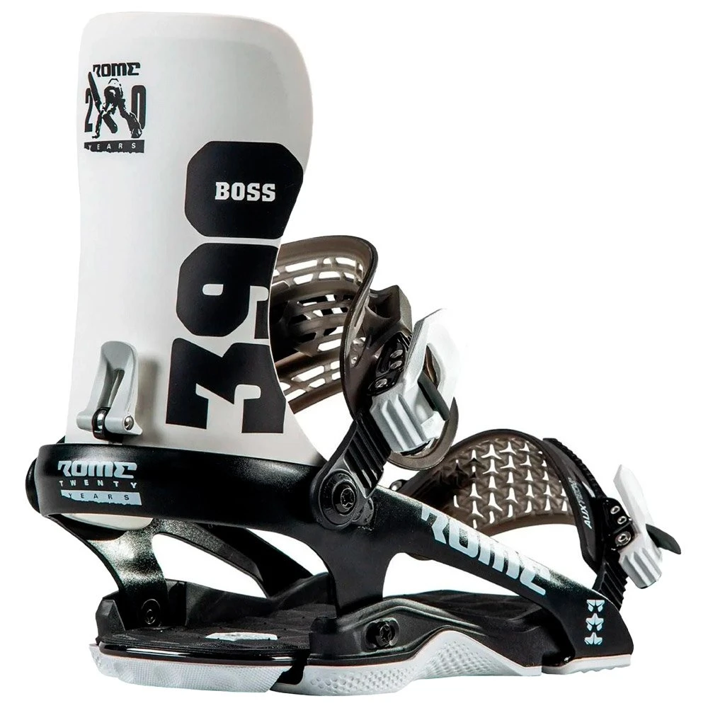 Snowboardbindung Rome 390 Boss White 3 Snowboardbindung Rome 390 Boss White