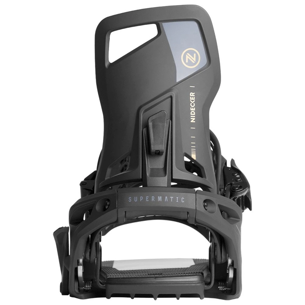 Snowboardbindung Nidecker Supermatic Black 5 Snowboardbindung Nidecker Supermatic Black – Bild 3